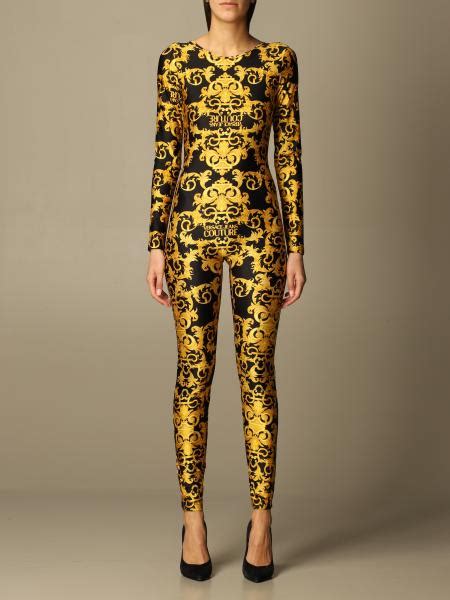 abiti versace jeans|versace tuta donna.